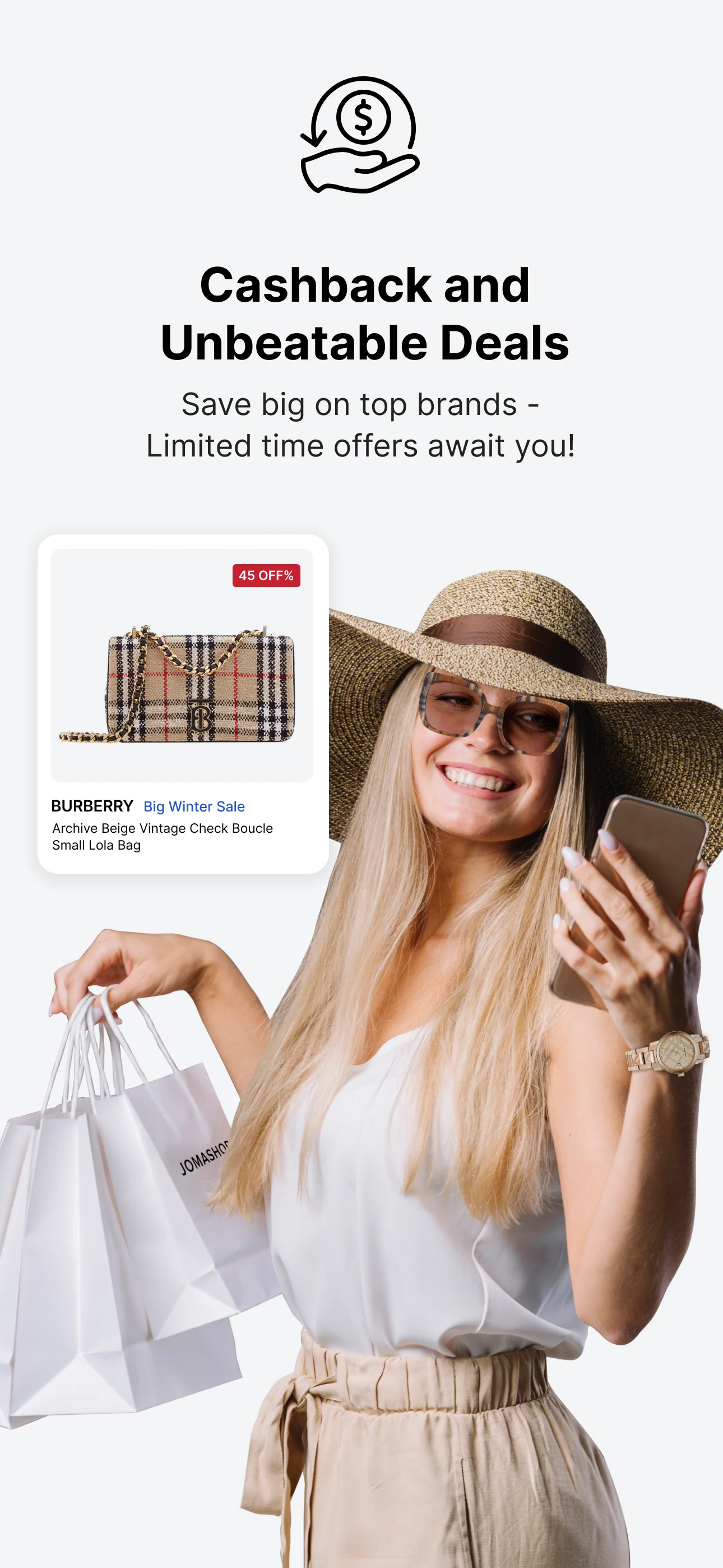 Jomashop - Shop Luxury Fashion screenshot